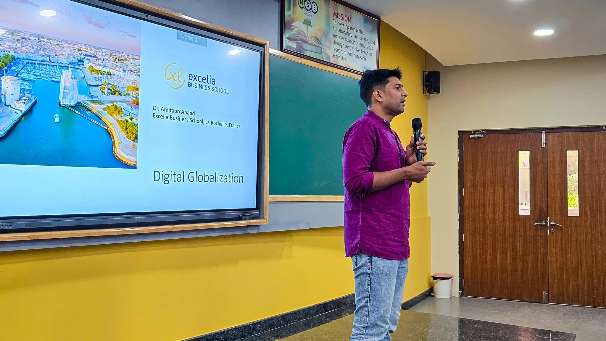 Dr. Amitabh Anand from Excelia B-School, France