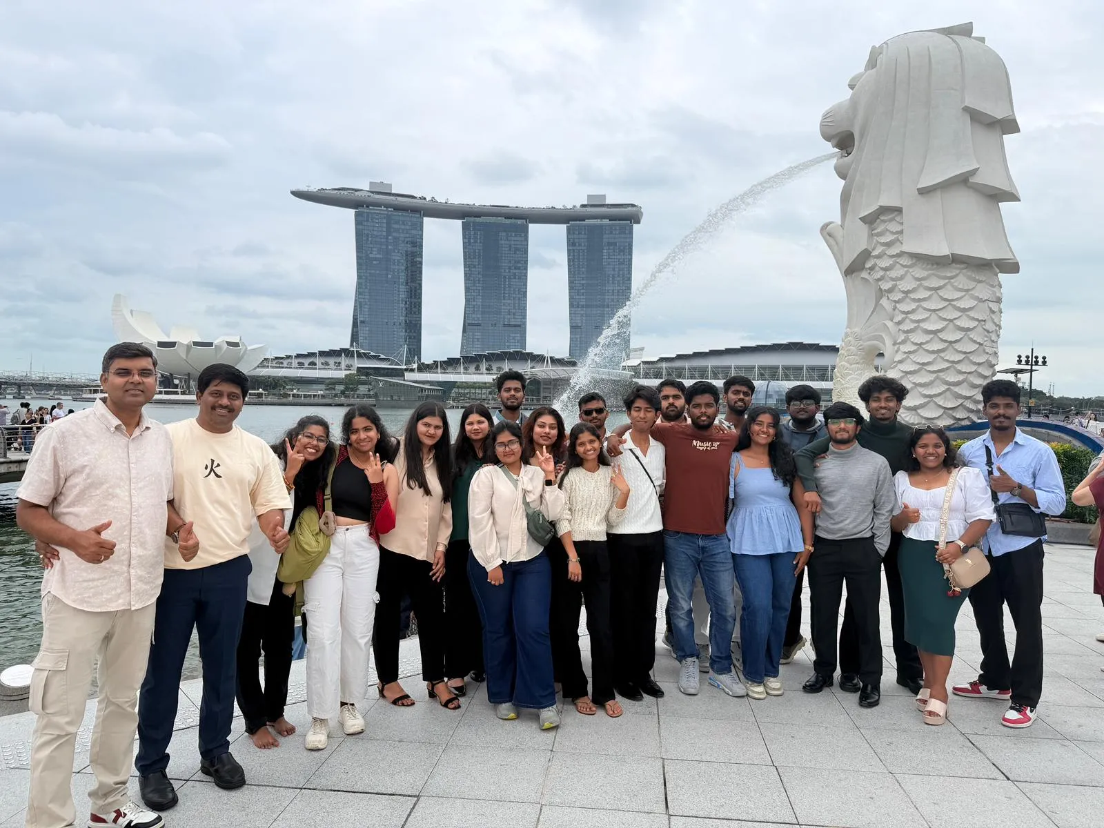 Global Immersion Program Merlion Singapore