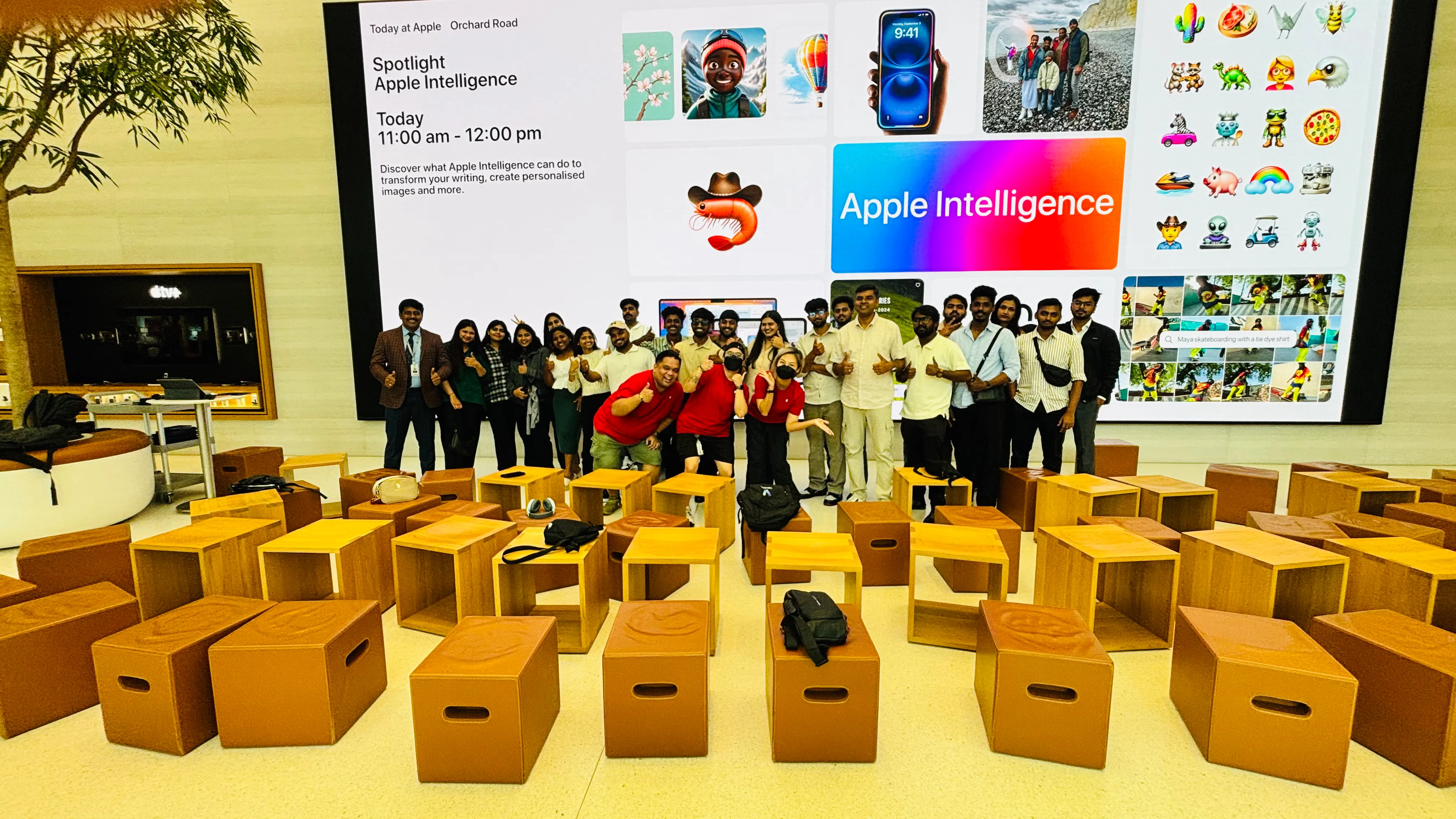 Industrial Visit at Apple Inc, Singapore