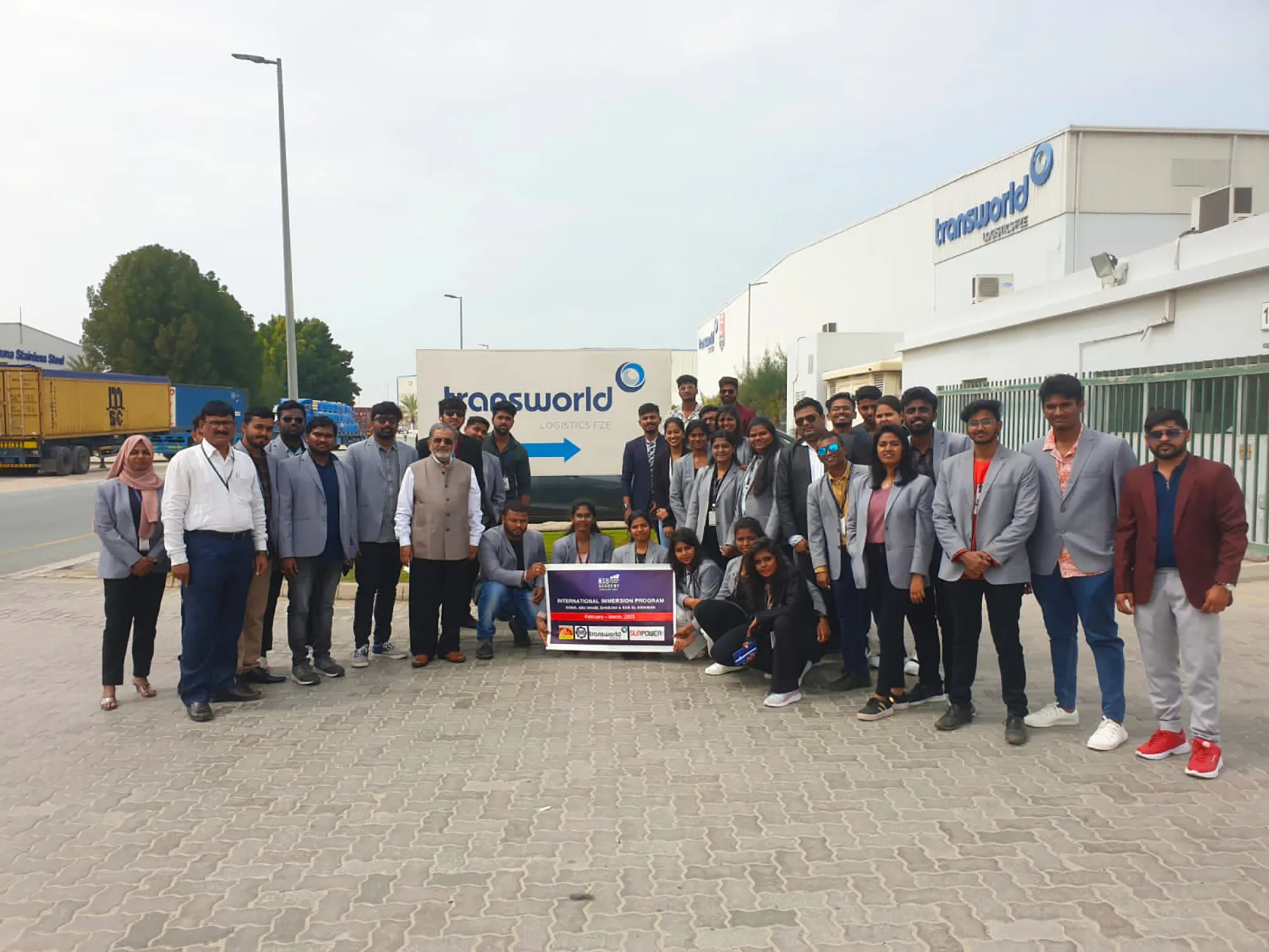 Industrial Visit at Transworld, Dubai