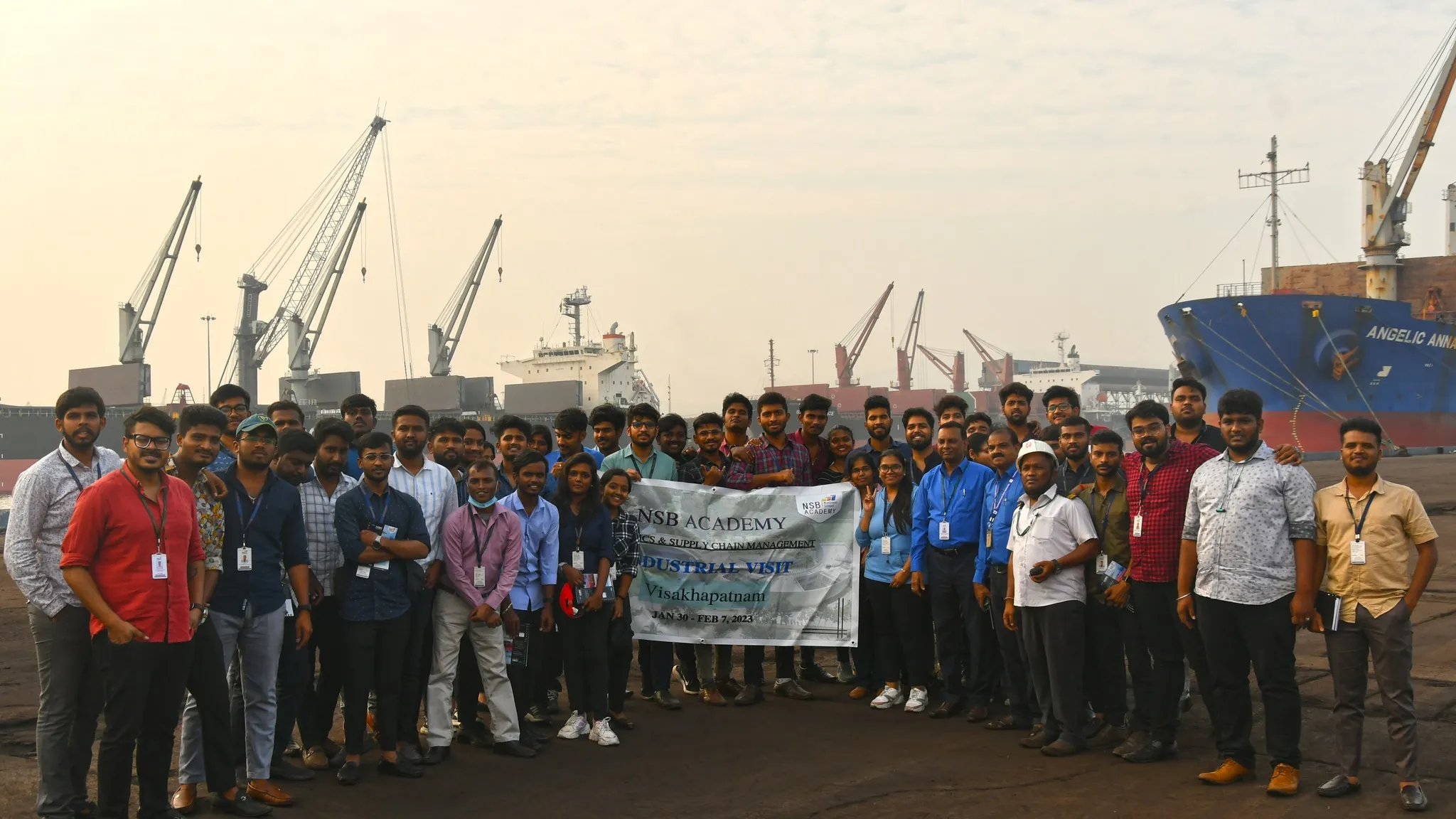 Industrial Visit at Andhra Pradesh Port