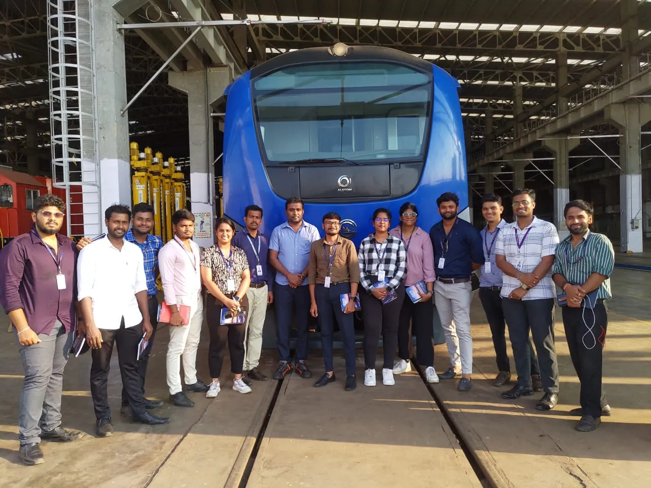 Industrial Visit to Chennai Metro 2