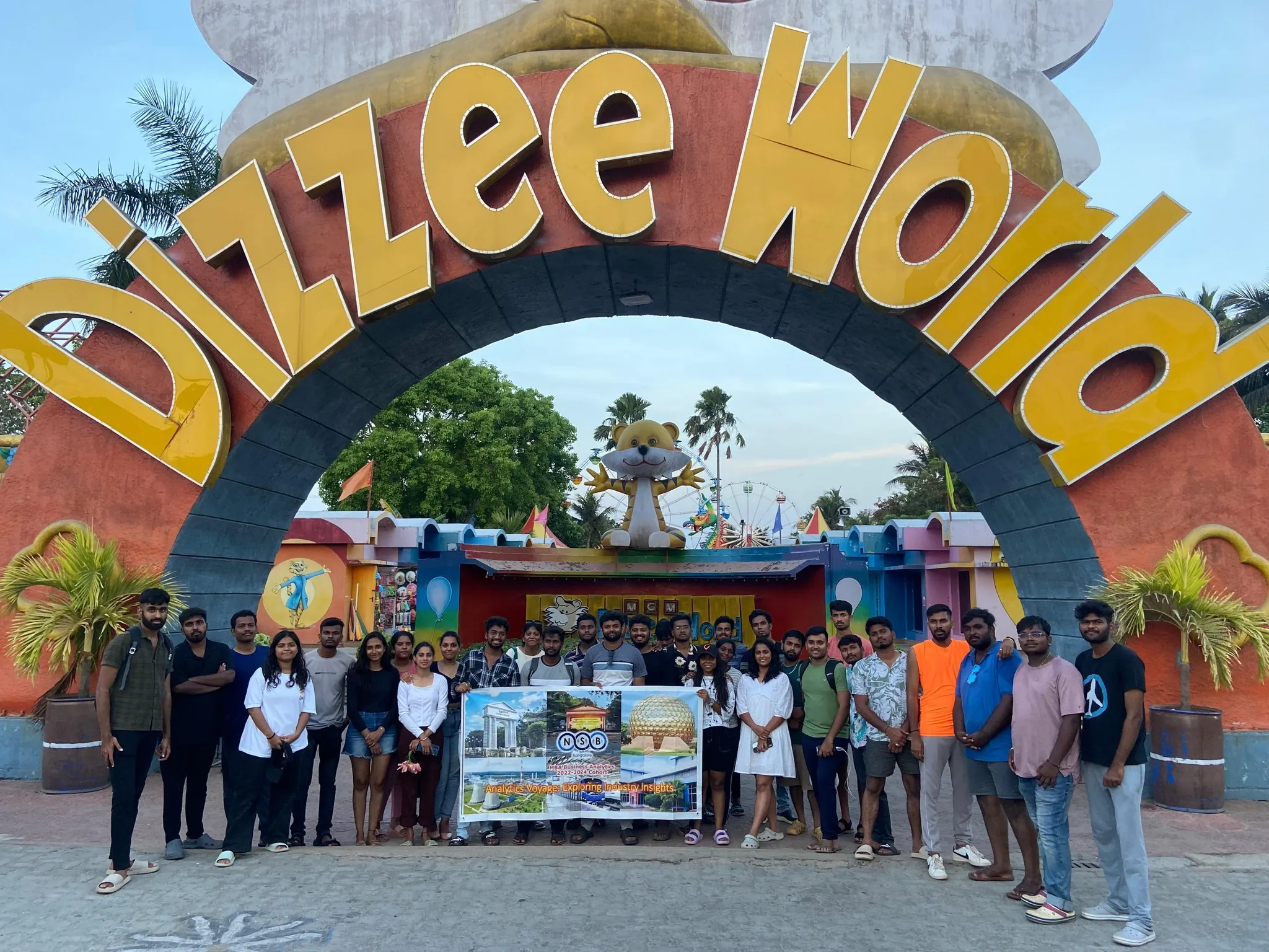 Industrial Visit to Dizzee World, Pondicherry