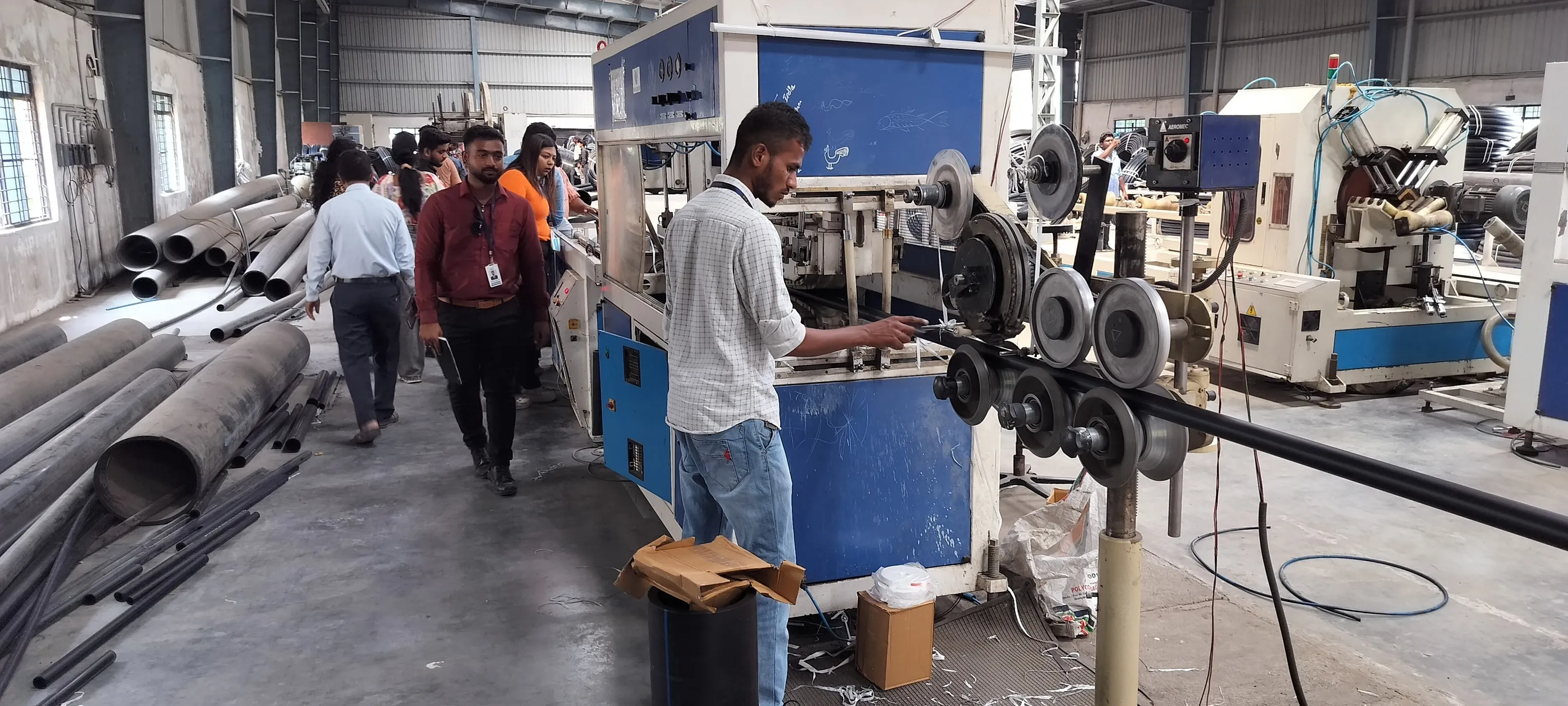 Industrial Visit to Shiva Ganga Polymers, Telangana
