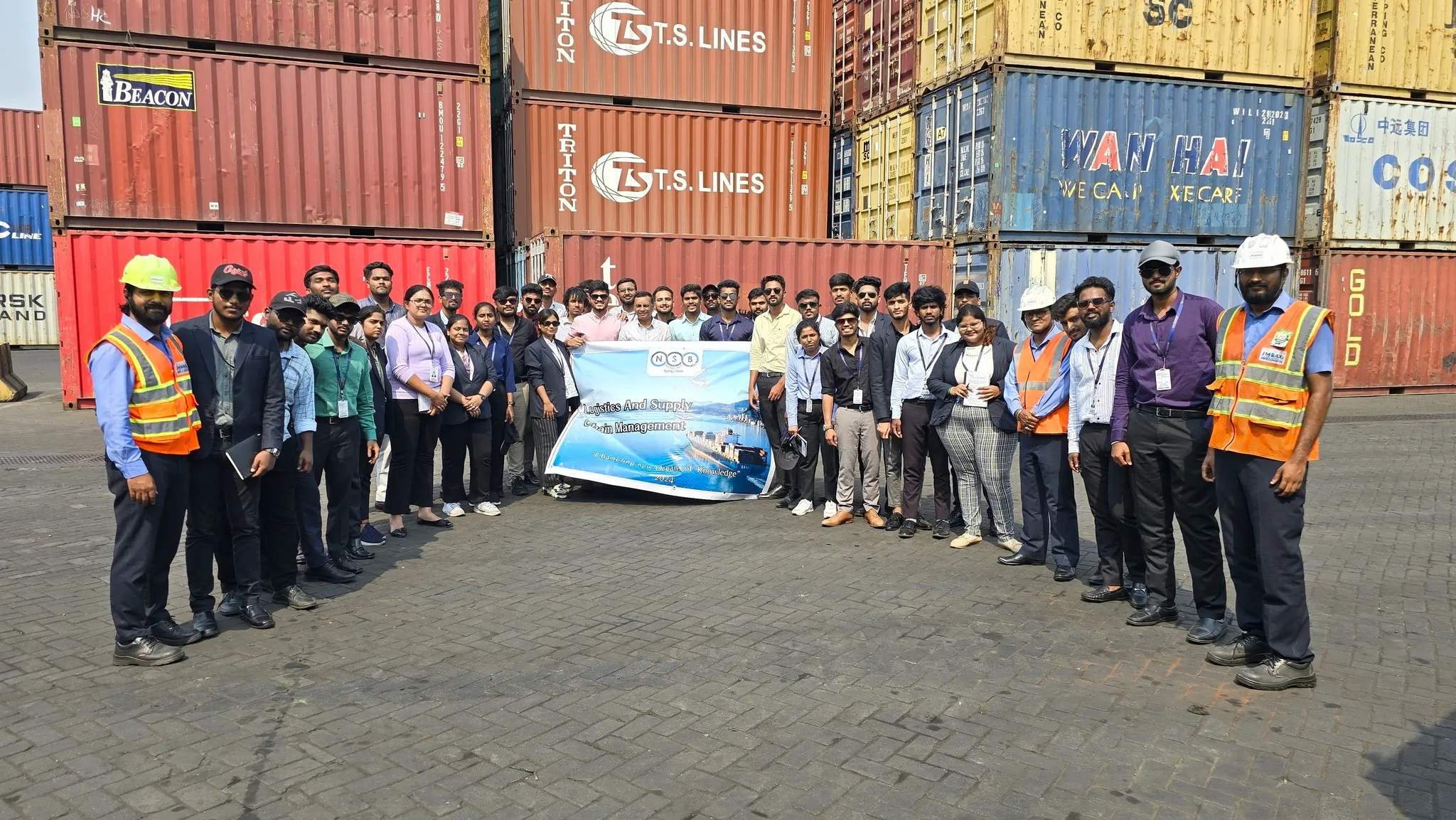 Industrial Visit to Vishaka Container Terminal, Andhra Pradesh