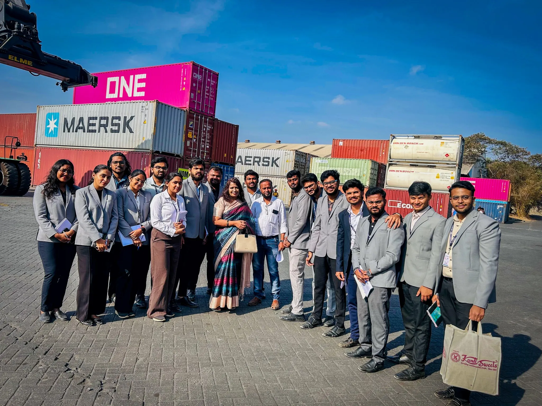 NSB Students at Container Corporation of India Ltd
