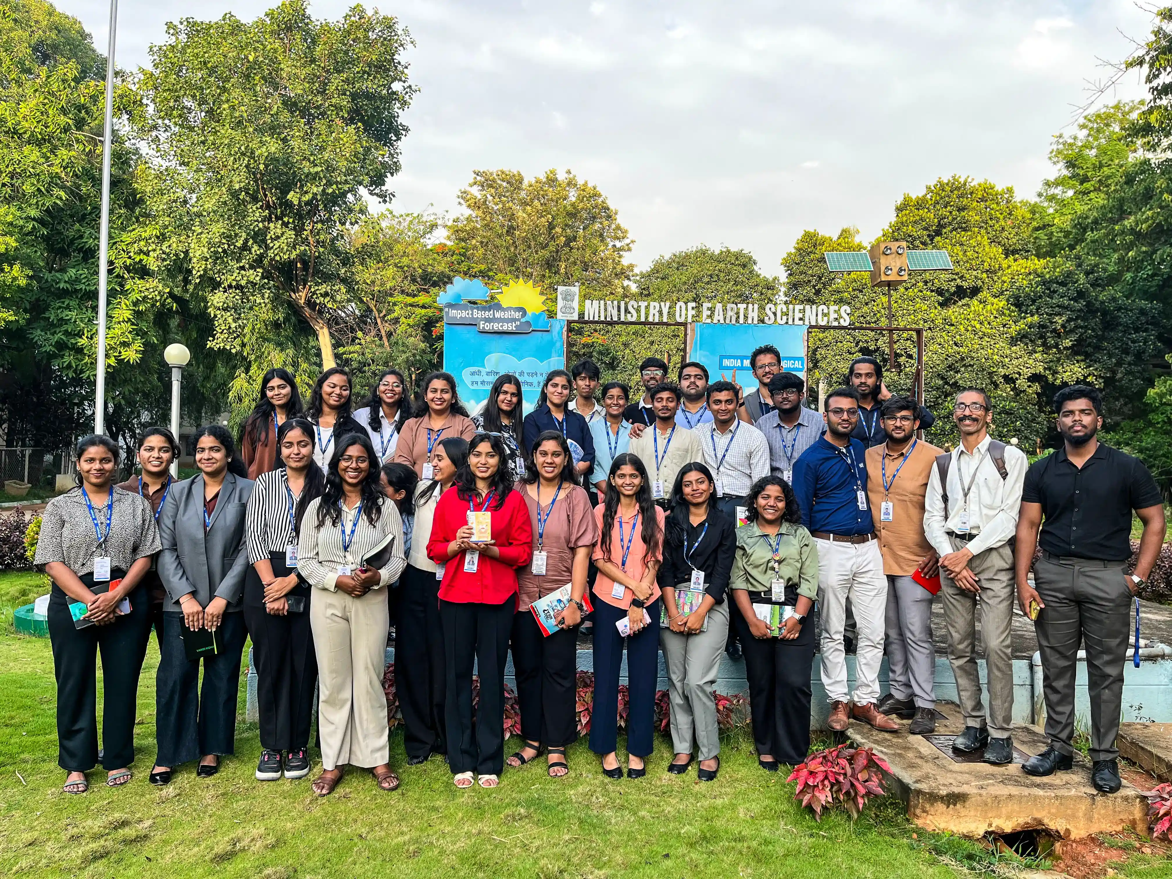 NSB Students at IMD - India Meteorological Department