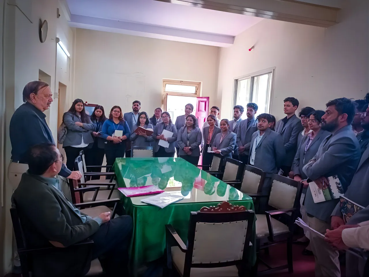 NSB Students at Sadvaidyasala Pvt Ltd (SVL)
