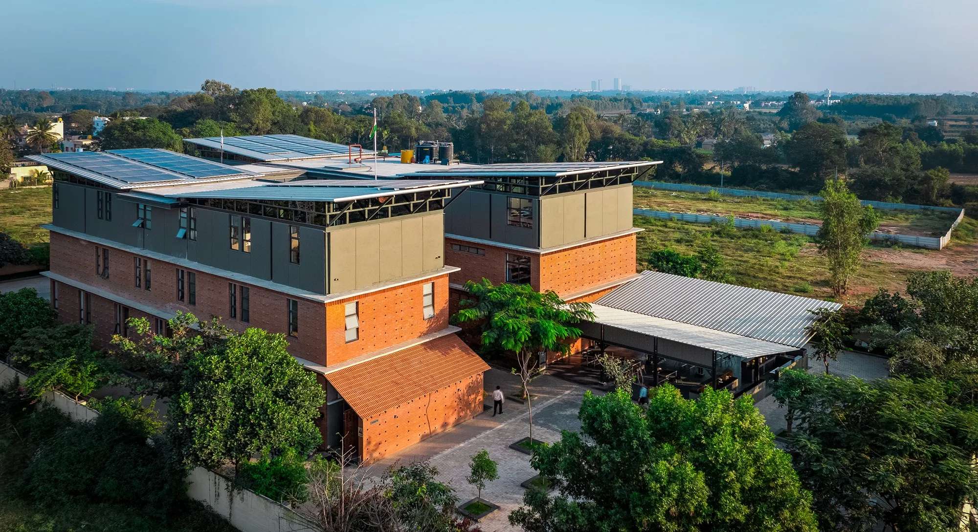 NSB Campus RB Block Aerial View