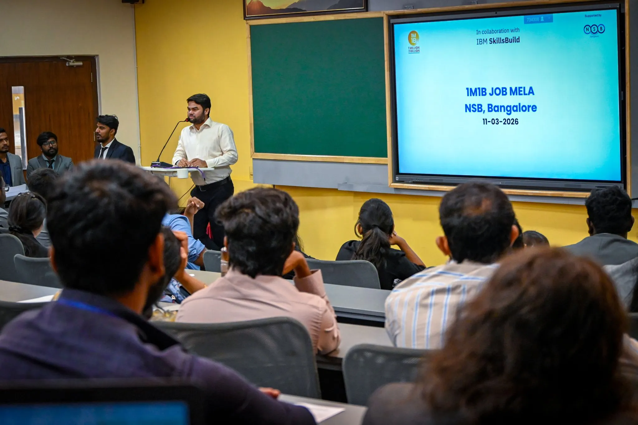NSB Placement Drive - 1M1B Job Mela Campus Drive