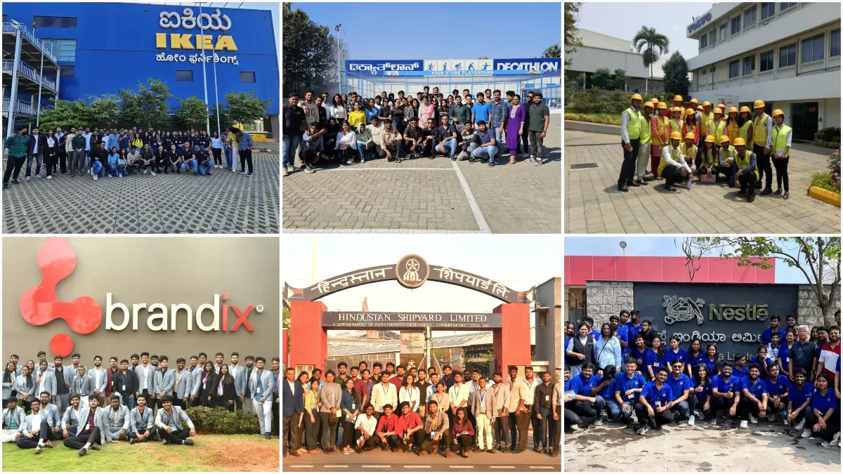 NSB Bangalore, MBA, BBA, All India Industrial Tour